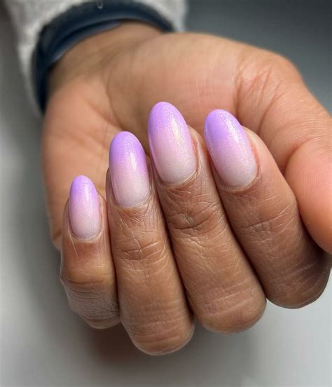 33+ Gorgeous Lilac Ombre Nails Trending in 2024 - Nail Designs Daily