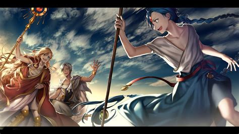 Download Titus Alexius Sphintus Carmen Aladdin Magi Anime Magi The