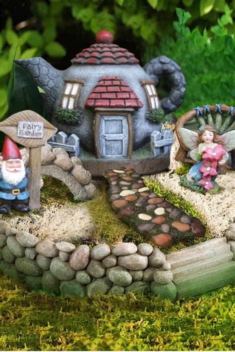 Landscape lighting is a great way to enhance your outdoor space. Build Your Own Fairy Gardens - Fairy garden sets come with 6 picks, so they are easier to place ...