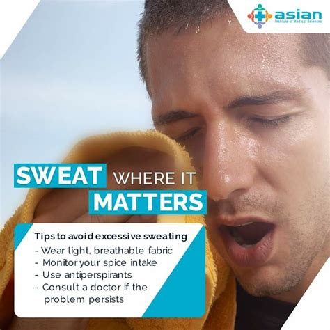 Sweating Is Natural It Is Your Bodys Process Of Draining Extra Heat