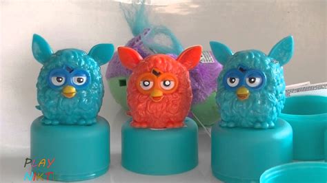 Furby Surprise Eggs Unboxing Furby Eggs Furby Boom Kinder Surprise Eggs