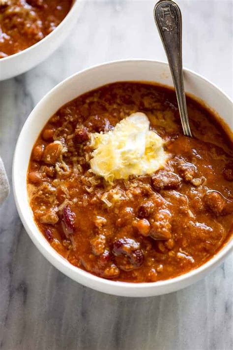 Easy Homemade Chili With Beans How To Freeze Atonce