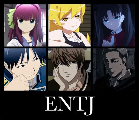 Entj T Anime Characters