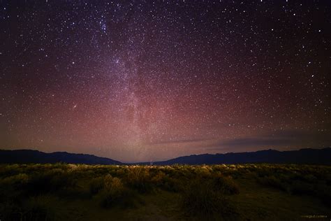 Infinite Night Sky In The Desert Death Valley Np Ca