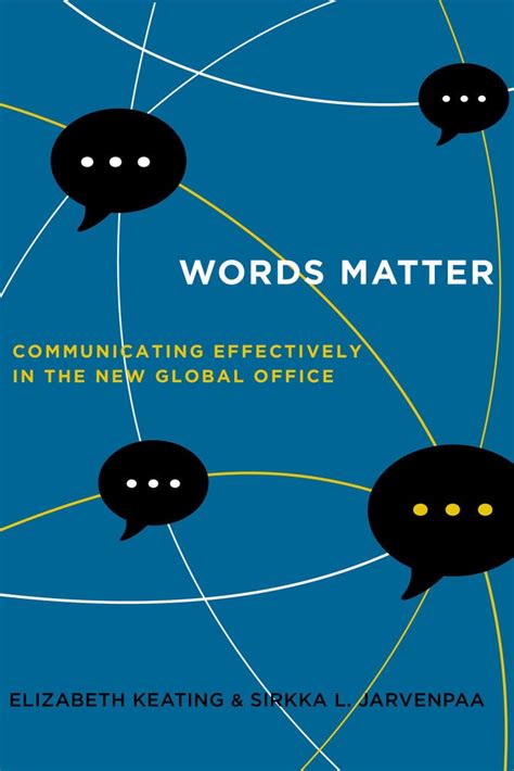 Words Matter By Elizabeth Keating Phd