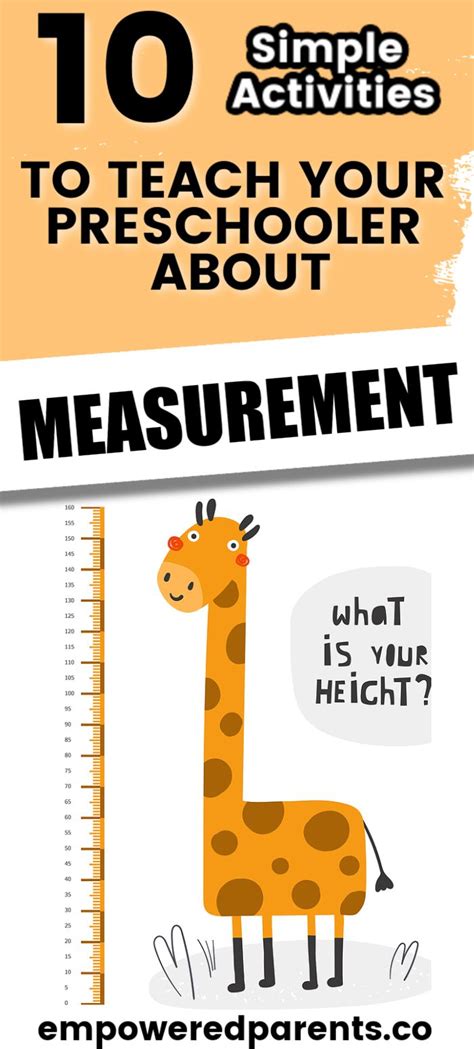 10 Hands On Measurement Activities For Preschoolers Empowered Parents