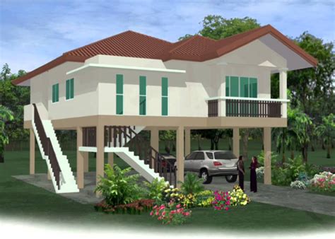 Modern house plans are recognizable for their unique, bold and dramatic architecture. Stilt House - YouTube
