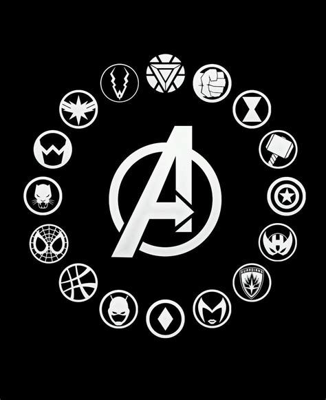 Marvel Avengers Infinity War Heroes Icons Avengers Pictures