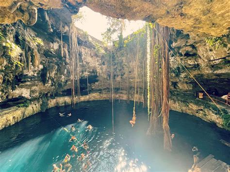Visiting Cenote Oxman In Mexico Gone With The Gastons