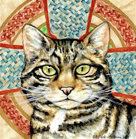 Scottish Wildcat Painting By Beth Clark Mcdonal