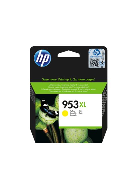 Buy A New Hp 953xl High Yield Yellow Original Ink Cartridge Saudi