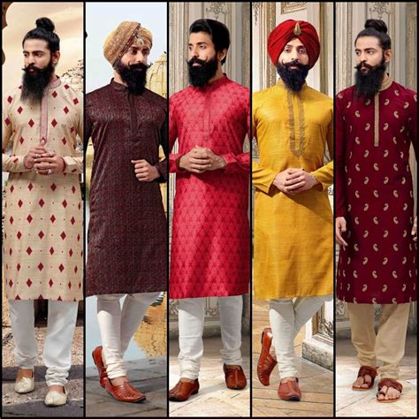Indian Style Mehndi Wear Men Kurta Pajama 2020 For Wedding Kurta