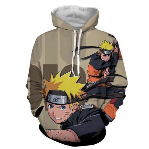 Naruto Uzumaki Shippuden Japan Anime Powerful Cool Hoodie Saiyan Stuff