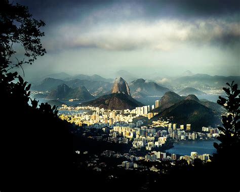 Sugarloaf Mountain And Guanabara Bay In Rio De Janeiro Brazil