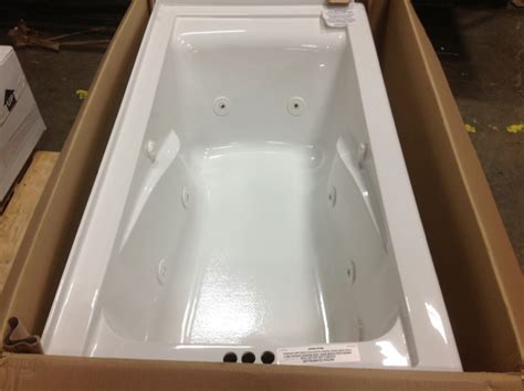 Unique to only american standard whirlpools, the patented everclean antimicrobial additive is molded directly into the water circulation. American Standard Everclean 5 ft. Whirlpool Tub in White ...
