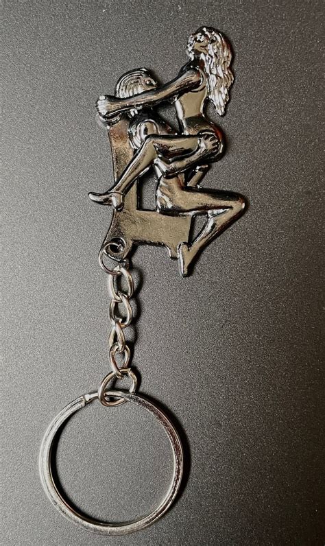 Risque Man And Woman Moveable Sex Position Keychain Key Ring 8pcs Set Etsy