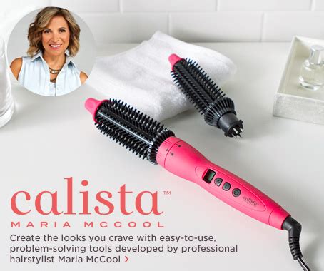 Descărcați pentru a viziona offline sau pe un ecran mare, folosind chromecast. Calista Tools — Hair Curlers & Styling Products — QVC.com