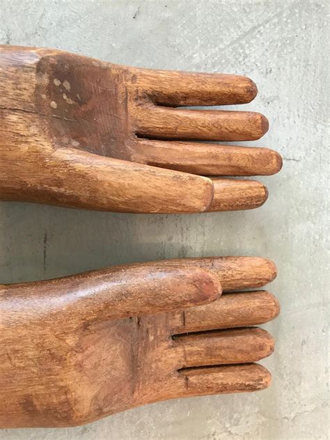 Hand Carved Wood Arms At 1stdibs