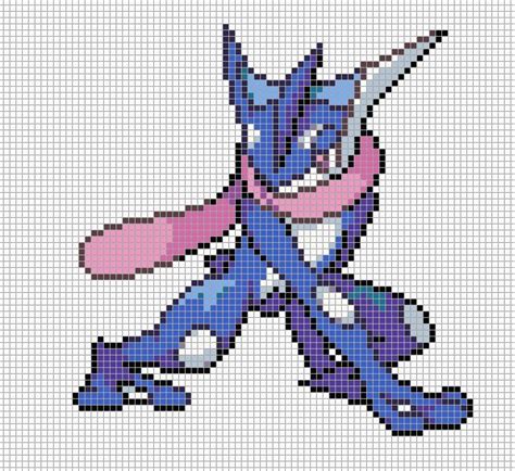 658 Greninja By Electryonemoongoddes On Deviantart Pixel Art Pokemon Pokemon Cross Stitch