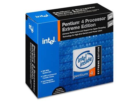Intel Pentium 4 Extreme Edition 32 Gallatin Single Core 32 Ghz Socket