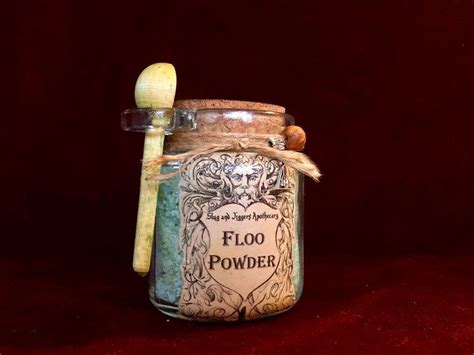 Floo Powder A Harry Potter Inspired Magic Powder Apothecary Jar
