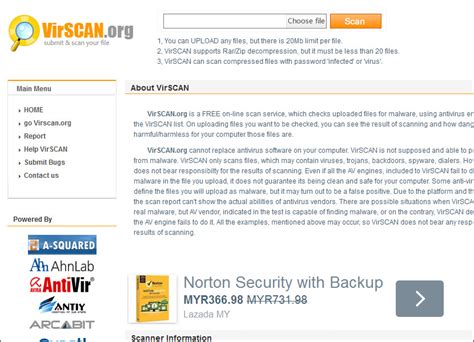 5 Free Website For Scanning Suspicious Files With Multiple Antivirus Engine