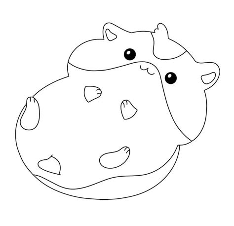 Desenhos De Hamster Gordo Para Colorir E Imprimir Colorironline Com