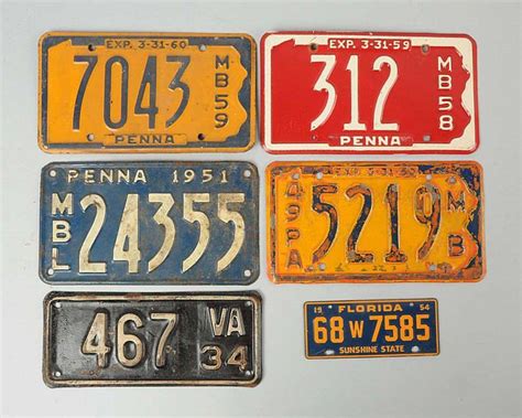 Here's How to Start Collecting Old License Plates | Old license plates