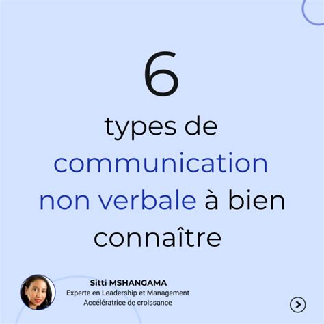 6 types de communication non verbale à bien connaître