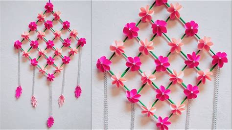 It's meant at being constructive (did i fail at that?) Beautiful Wall Hanging Idea Best Out Of Waste Diwali Home ...