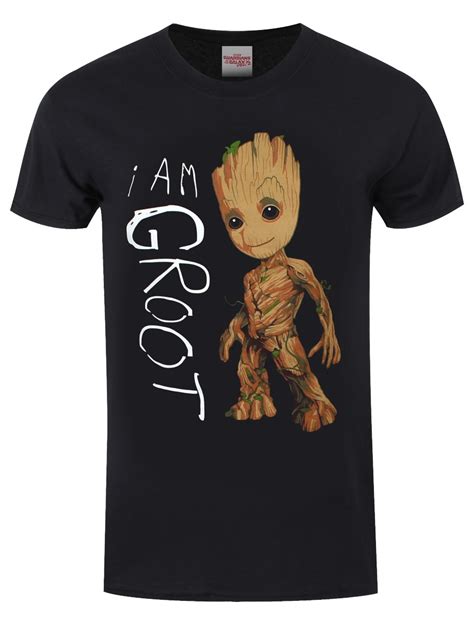 Maybe you would like to learn more about one of these? Guardians Of The Galaxy I Am Groot Men's Black T-Shirt ...