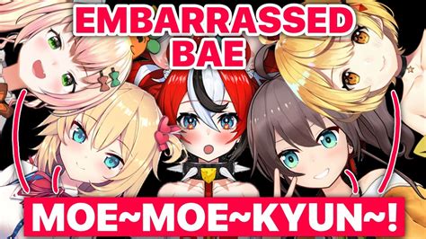 Bae Too Embarrassed To Say Moe~moe~kyun~ Natsuiro Matsuri Hololive