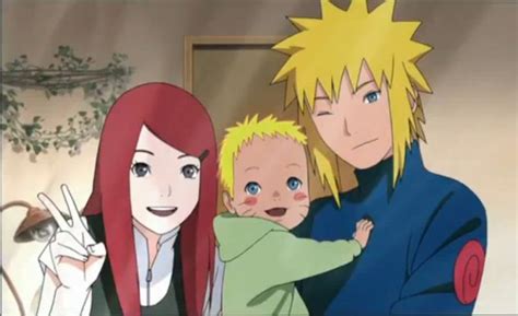 Baby Naruto With His Parents By Thedarkpokeone On Deviantart