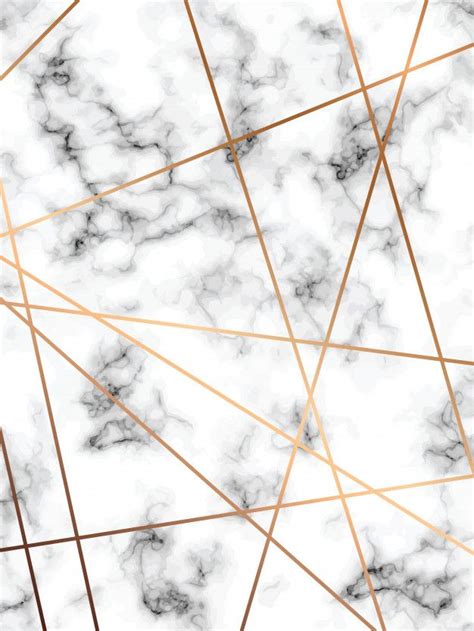 Premium Vector Marble Texture Design With Golden Geometric Lines