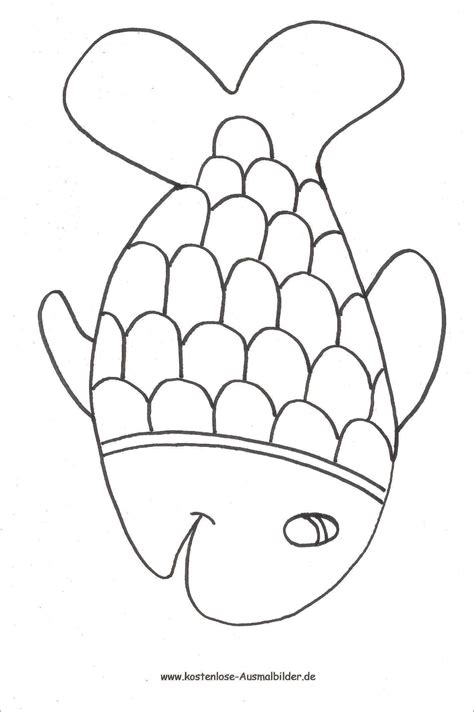 √ ausmalbild fisch einfach