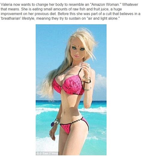 See Here Dont Call Me Human Barbie Doll Like Woman Says Its