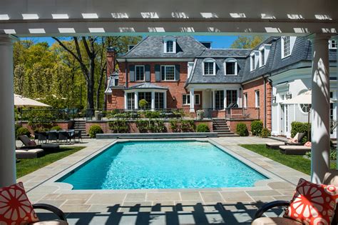 French Country Estate Traditional Pool New York By Douglas