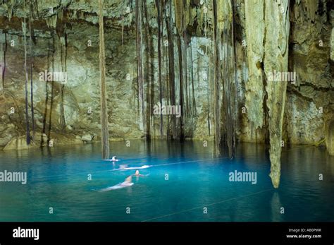 Cenotes And Caves Yucatan Peninisula Mexico Stock Photo Alamy