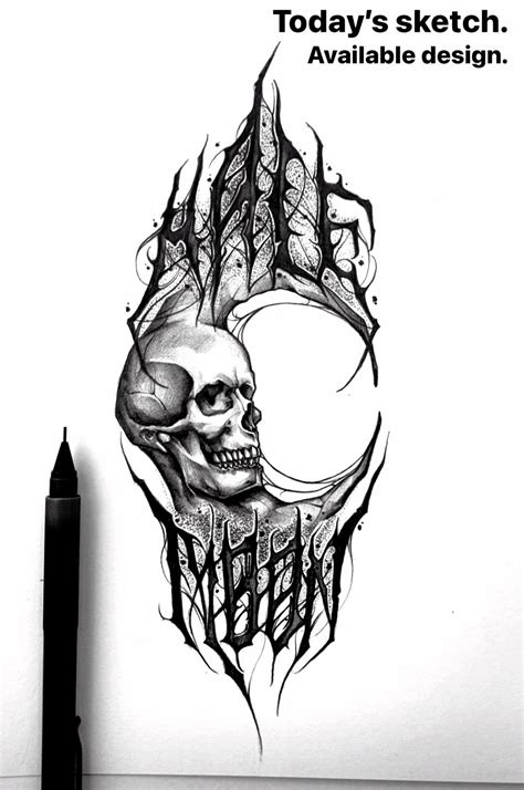 Skull Art Drawing Tattoo Art Drawings Line Art Drawings Gothic