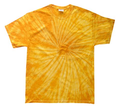 Gold Tie Dye T Shirt Tie Dye Space