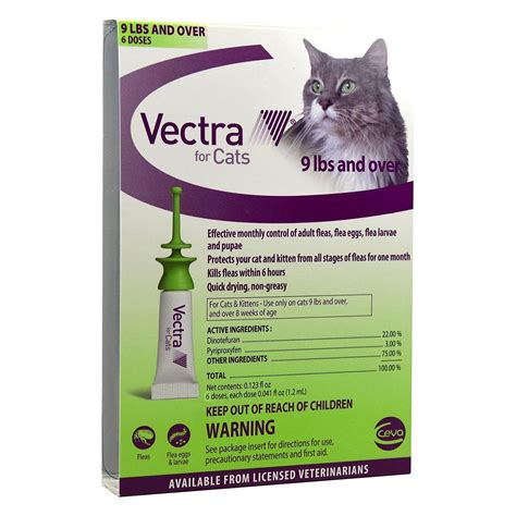 Vectra Topical Flea Treatment For Cats Baxterboo