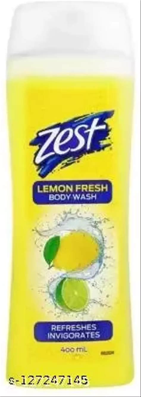 Zest Lemon Fresh Body Wash 400 Ml