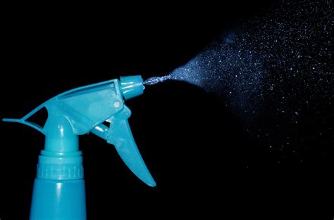Spray Bottle While Spraying Free Stock Photo Public Domain Pictures