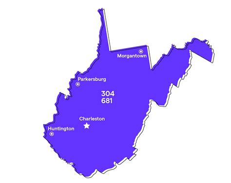 West Virginia Wv Local Phone Numbers Area Codes 304 681