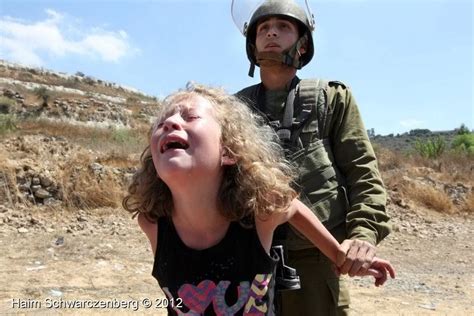 Arab Media Enamored With Staged Video Of Girl Confronting Idf Soldiers ~ Elder Of Ziyon Israel