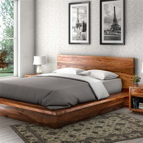 Solid Wood Bed Frame Wood Species Pros And Cons And