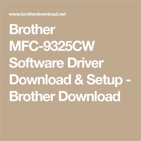 It lacks an automatic duplexer for publishing on both sides of the linen of document; Brother MFC-9325CW Software Driver Download & Setup ...