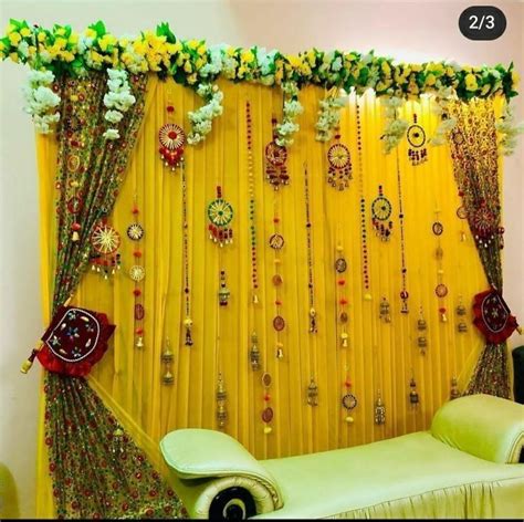 20 Haldi Decoration Ideas At Home To Make Your Function Vibrant And