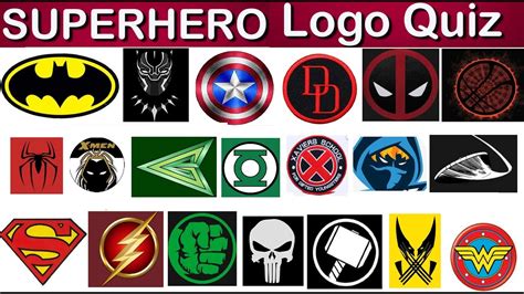 List Of Superheroes Logos