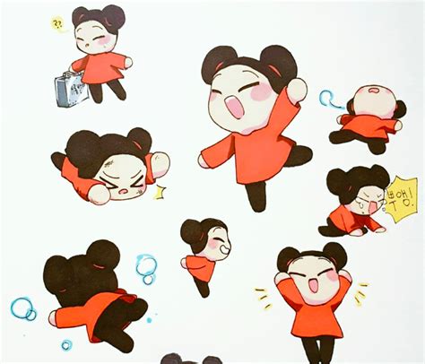 When changing from colour1 to colour2, make sure. Pin by SheyanneAnimations on Pucca Art from Twitter ...